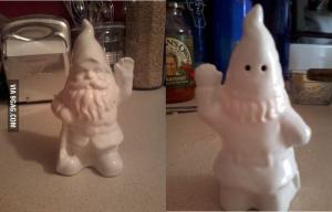 Racist Salt Shaker Gnome